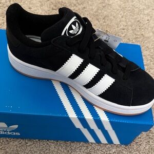 Adidas Classic Black and White Trainers